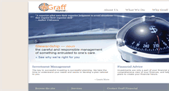 Desktop Screenshot of grafffinancial.com