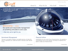 Tablet Screenshot of grafffinancial.com